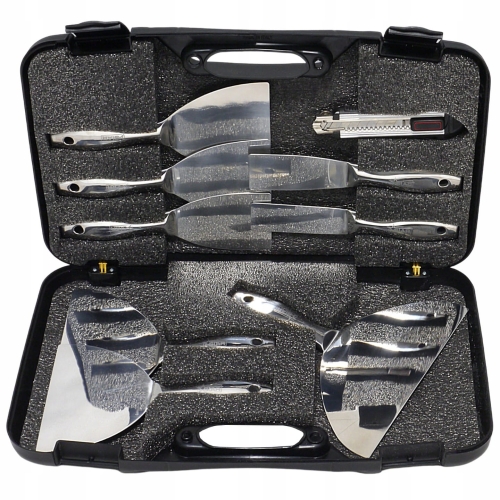 Zestaw 8 szpachelek monolitycznych w walizce INSTAR