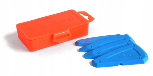 Zestaw do wygładzania fug szpachelki gumwe 4 szt. Vikers