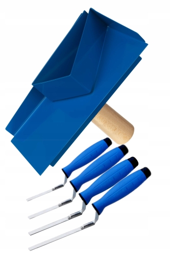 Przyrząd do fugowania klinkieru 4 spoinówki guma