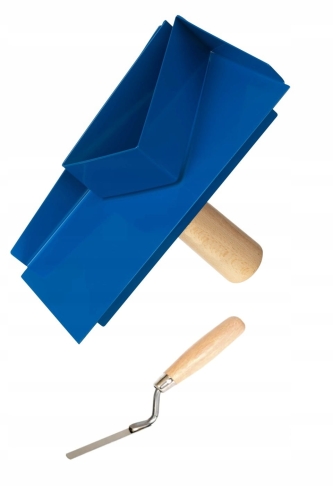 Przyrząd do fugowania klinkieru ze spoinówką 6 mm drewno