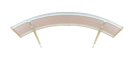 daszek-łukowy-biały 158x90