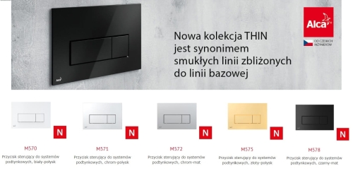 przycisk do stelaża