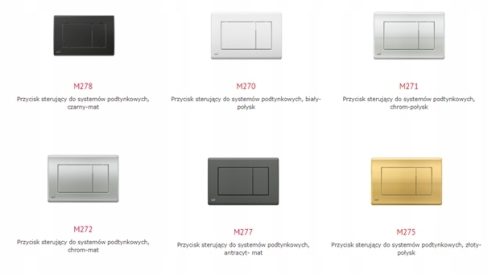 przyciski spłukujące ALCAPLAST