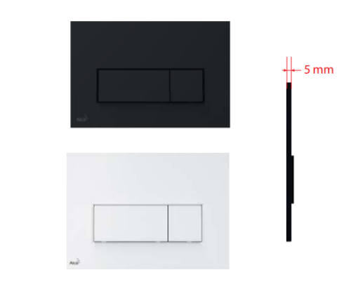 przycisk do stelaża biały-połysk