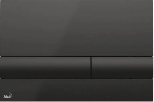 przycisk spłukujący wc czarny Alcaplast