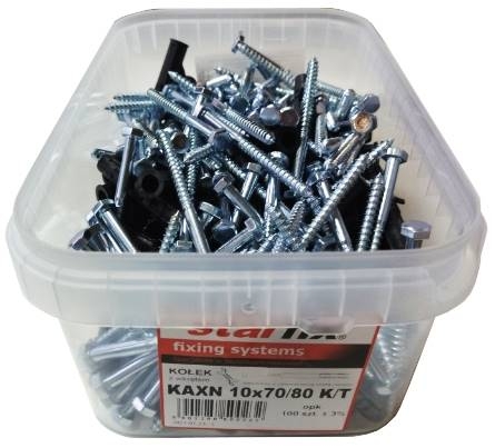 kołek z wkrętem na klucz