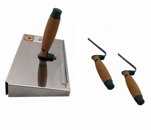 Przyrząd do fugowania klinkieru Kielnia + Spoinówki 10 12 mm KOREK Olejnik