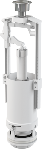 Zawór spustowy do WC oszczędny ze stopem - chrom AlcaPlast