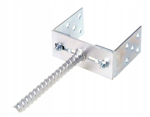 Podstawa słupa z prętem 20 cm regulowana- różne rozmiary