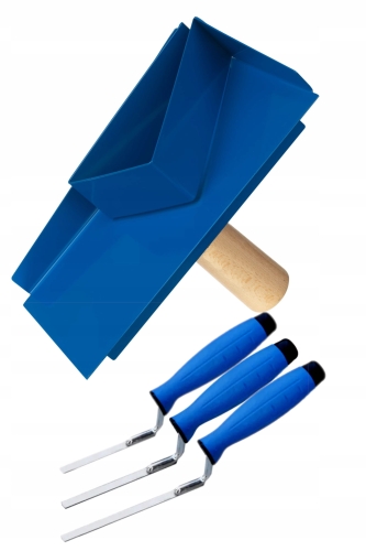 Przyrząd do fugowania klinkieru ruchomy 3 spoinówki