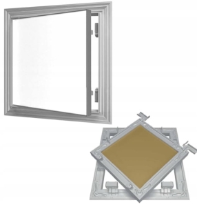 Drzwiczki rewizyjne GK ściągane białe