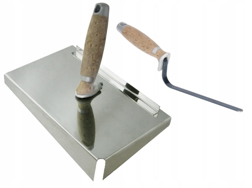 Przyrząd do fugowania klinkieru ze spoinówką 10mm fugownica rączka skóra